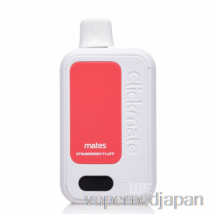Vape Mod 7 Daze Clickmate 15000 使い捨てキット ストロベリーフラフ